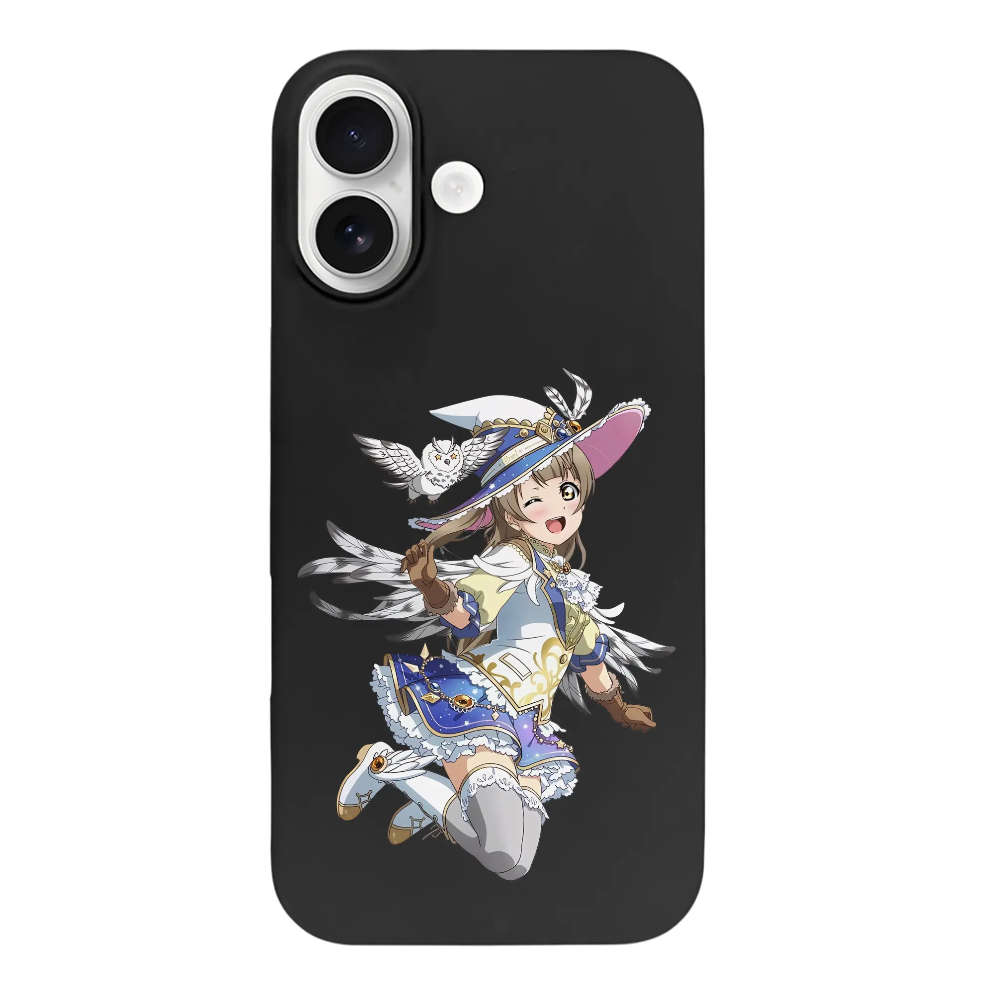 Love Live! グッズ,南ことり - iPhone 17 シリーズ シリコンケース 薄型 耐衝撃 指紋防止 ソフトタッチカバー 精密フィット 傷防止 保護ケース iPhone 17/17 Air/17 Pro/17 Pro Max 対応